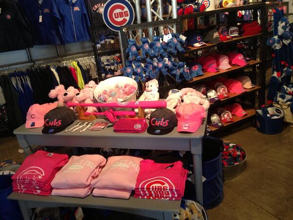 pink cubs gear