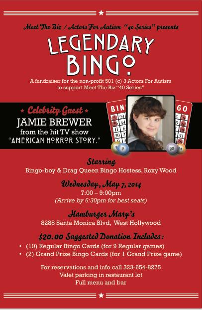 KMRtalent's tweet photo. Starting to get excited for some Drag Queen Bingo with @KMRtalent client, @MsJamieBrewer tomorrow night... #bingo! https://t.co/F2mVYKSuAJ