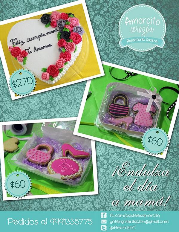 AmorcitoC's tweet photo. Para este #DiaDeLasMadres, un delicioso detalle, ve todo lo que tenemos para ti en http://t.co/BNvaJsBzXr http://t.co/4IepgEzy4c