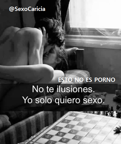 SexoCaricia's tweet photo. No te ilusiones.......Yo solo quiero sexo http://t.co/ennwDQ138J