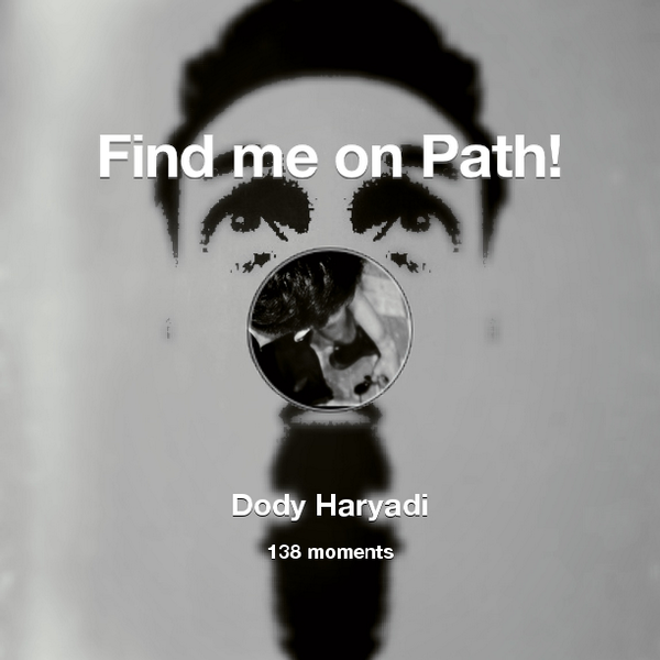 doddy_69's tweet photo. I've shared 138 memories with my friends on #Path - see them now at http://t.co/6CYxGpt44S! #thepersonalnetwork http://t.co/wzU7vbt6AG