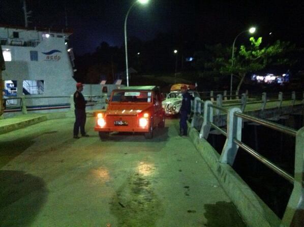 VW balikpapan mengawal Yudi Herbie menuju Barabai, melanjutkan perjalanan keliling Nusantara