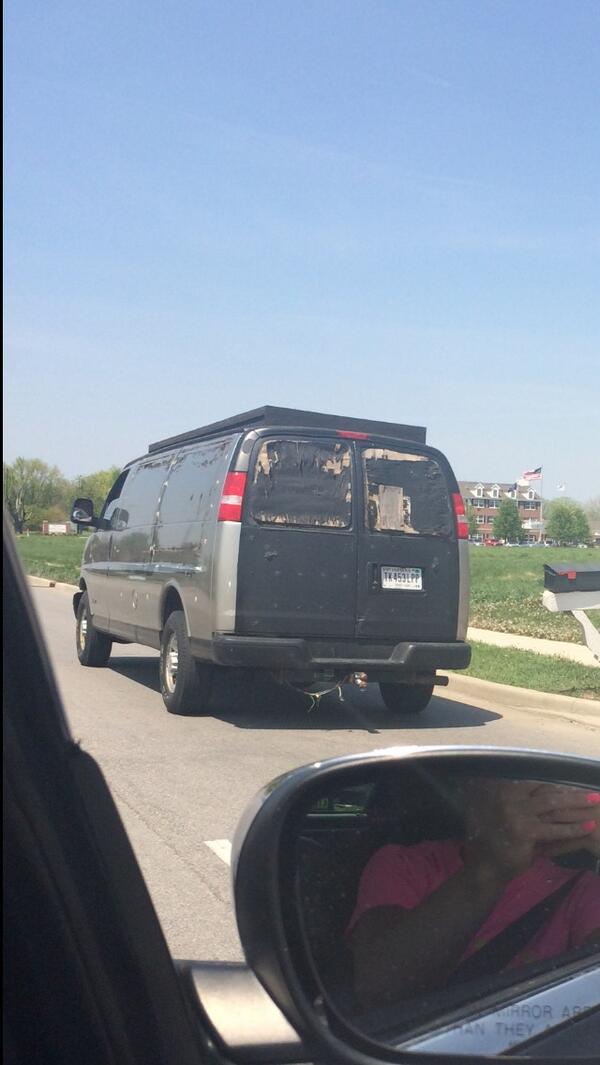 AthenaCottrell's tweet image. baes new car&amp;gt; #rapevan