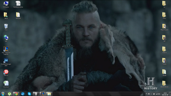 jakubhorbow's tweet photo. #ShowMeYourDesktop and I'll tell you who you are. :) @HistoryVikings http://t.co/3pxtneUU3r