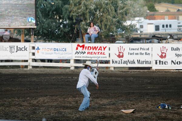 FlatheadRodeo's tweet image. Danger Dave doing his best Dwight Yoakam at 2013 @FlatheadRodeo #flatheadriverrodeo #dangerdavewhitmoyer