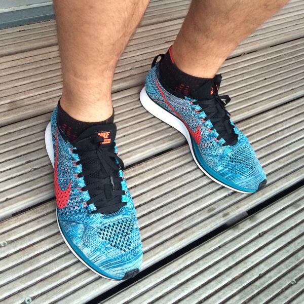 Celebrating FitHIT release fithit.co by hitting the road in my new <a href="/nike/">Nike</a> runners #crossfit #iphone #app