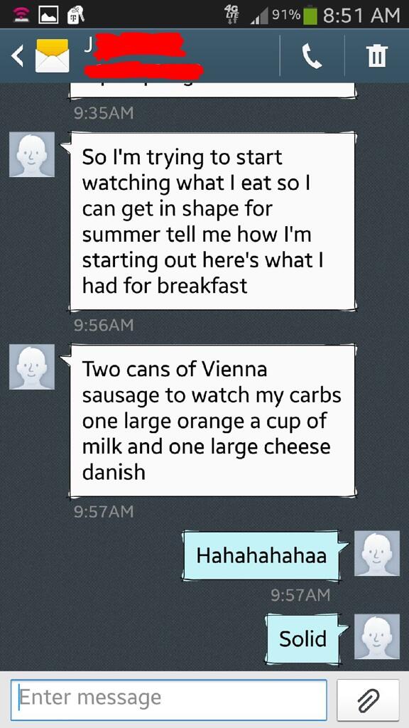 JsCrazyTexts's tweet image. #breakfastfoods