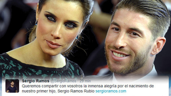 divinity_es's tweet photo. ¡Pilar Rubio y Sergio Ramos ya han sido papás! Sabemos el nombre del niño> http://t.co/7qACnfmkZd http://t.co/PAW0yI1rGJ
