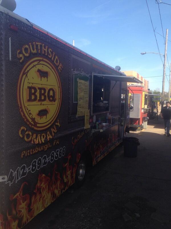 BraddockFire's tweet photo. Come get some amazing grub @PghTacoTruck @Southsidebbqco @streetfoodspgh are in town till 7 http://t.co/UiKWYlCp4Y