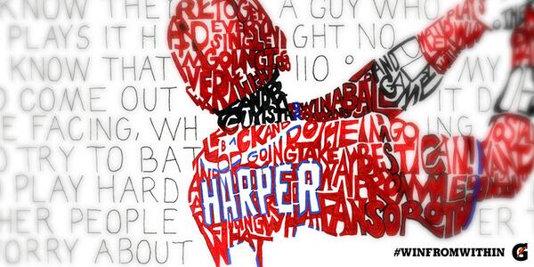 See Daniel Duffy turn @BHarper3407's quote into bold &amp; intense art for the Fierce Collective: bit.ly/boldintense