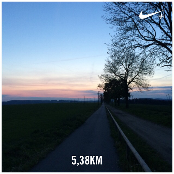 #eveningrun I just ran 5,38 km with Nike+. go.nike.com/6vd9mr4 #nikeplus