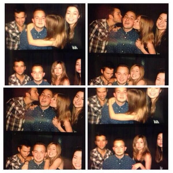 Carly and Gib came to LA to meet Sam and me and we celebrated his birthday.