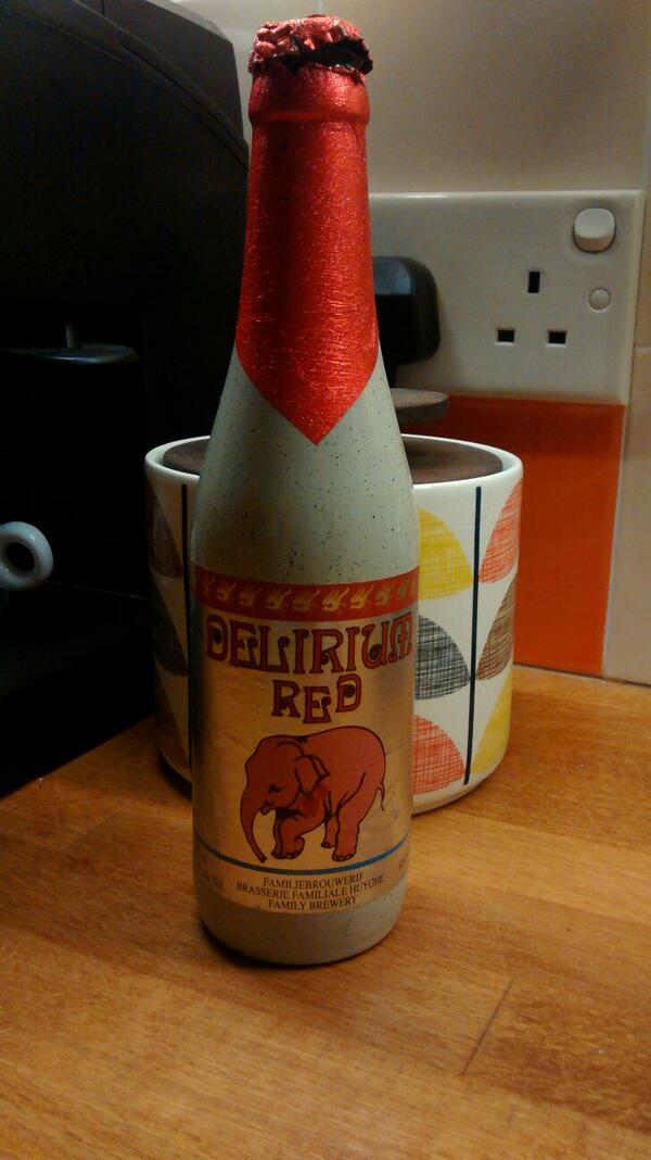 8% cherry beer, addictive and wrong in equal measure...