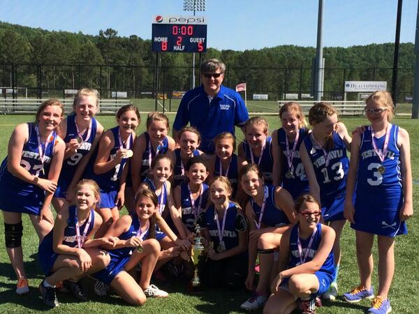 BREAKING LAX NEWS! <a href="/VestaviaLax/">Vestavia Lacrosse</a> middle school girls take <a href="/BhamLax/">GBYLA</a> state championship from <a href="/MtnBrookLax/">Mountain Brook Lax</a> 8-5 #gorebs