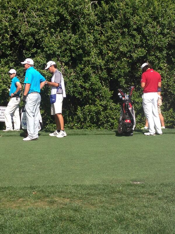 Mbriggsmb's tweet image. #WellsFargoChampionship #sunday #finalgroup