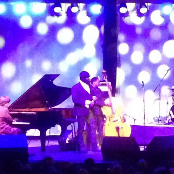 asarjant1's tweet photo. #gregoryporter rocking the Big Top at Cheltenham Jazz Festival tonight http://t.co/i7511xoQDZ