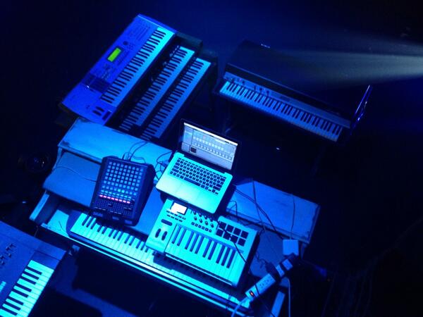 My and Nathan's setup at Lifechurch.tv Edmond.