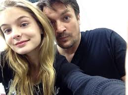 BrisShartwdfans's tweet photo. @BriSharbino and @NathanFillion My favourite actress and Castle!! I love you!! http://t.co/1h5mJ4dVKJ