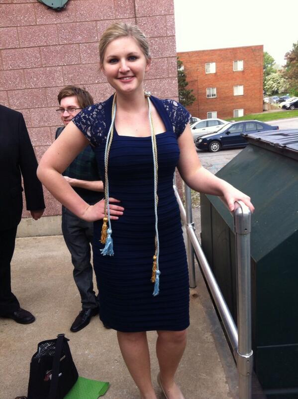kimstambo's tweet photo. In 6 days she will be a Marshall Alum. http://t.co/14vAOuFbmF