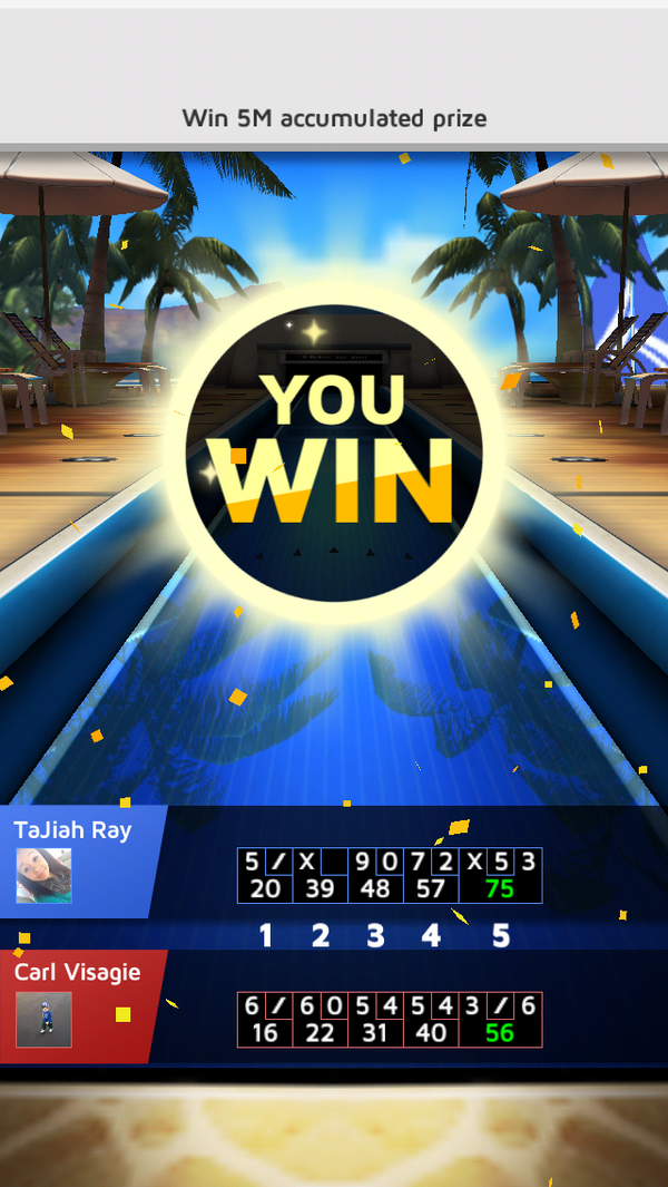 TaJiahRay's tweet photo. I won a match at Hawaii with 75 scores[http://t.co/VV0BJAHYma] #Bowling_King http://t.co/Obgske2ycy