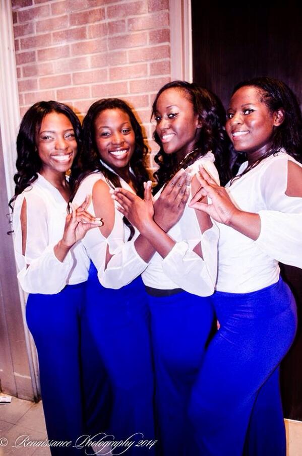 SFA_ZETAS's tweet photo. Our Spring '14 Finer Women of Zeta Phi Beta Sorority Incorporated!  @_2Real_4You @OneInAMill_23 @shaunnyybee http://t.co/WPsKlzfKc3
