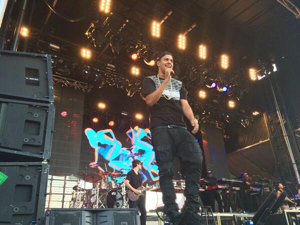 SuburbiaFestTX's tweet photo. What’s up, @JColeNC?! Yeah, we know the words to all your songs! Thanks for hanging out with us! http://t.co/5kNvYltZSK