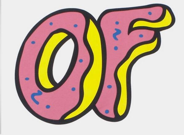 OddFutureEmpire's tweet photo. Tyler was 15 when he first drew that donut, 5 years later, for their label yea they own it http://t.co/jmfkwe9sEZ