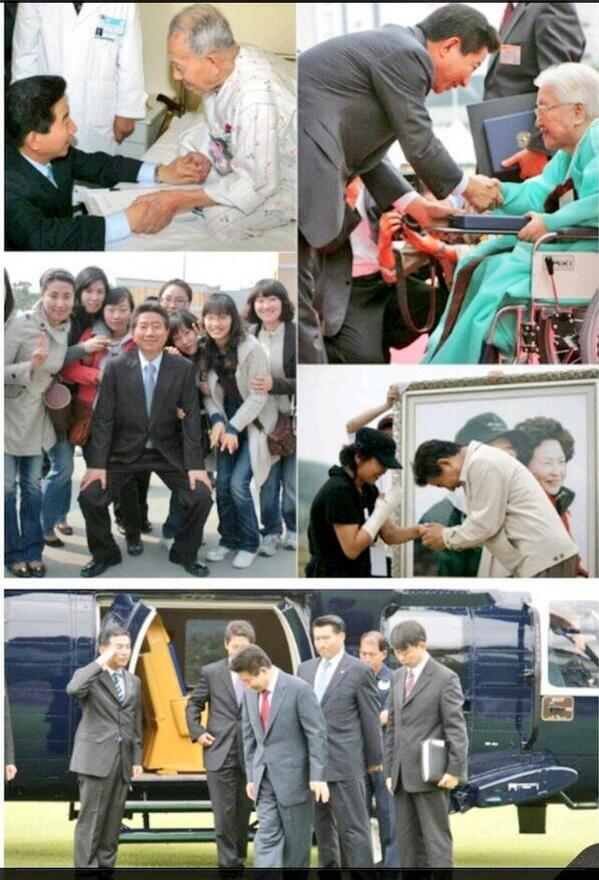 "<a href="/Suzytok/">Oonah</a>: 전세계에서도 손꼽히는 "민주주의 실천자" 언제나 국민의 입장에서 생각하고 행동한 정치인. ㅡ그래서, 재벌과 친일매국세력과 새누리당에게 미움받고 조중동에게 5년내내 헐뜯겼다. . "