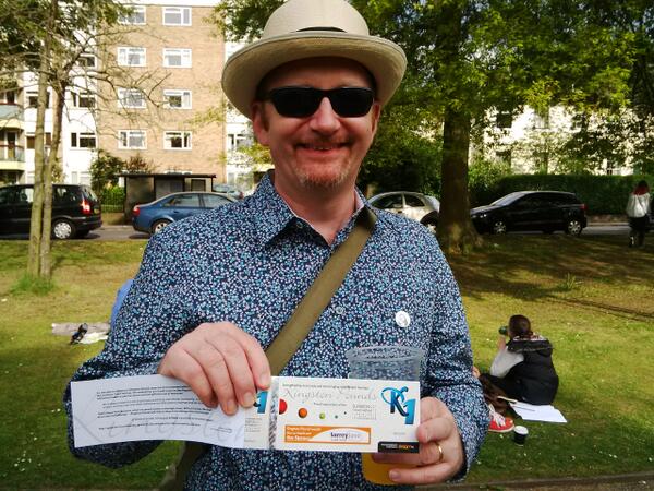 ShopLocalSurby's tweet photo. @kingstonpound trial has begun with spending @SurbitonFoodFes Sardine Festival yesterday. http://t.co/6kdIkPWFLp