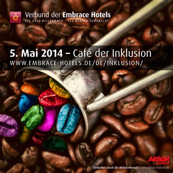 #5Mai Tag der #Inklusion #aktionmensch #integration #behinderung #berlin #handicap #hotel #deutschland <a href="/aktion_mensch/">Aktion Mensch e.V. (inaktiv)</a>