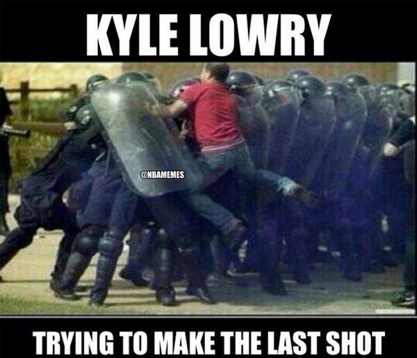 Ambrro's tweet photo. “@NBAMemes: Kyle Lowry trying to make the series-winning shot! #BRKvsTOR http://t.co/vnboNauVPY” @DanFish19 @ItsMeJSelc @MaJeW514