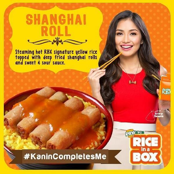 RBXRiceinaBox's tweet photo. Brighten up your #monday with #rbx #riceinabox #shanghairoll #KaninCompletesMe http://t.co/PijMEh3vxk http://t.co/SeA9qNmKv5