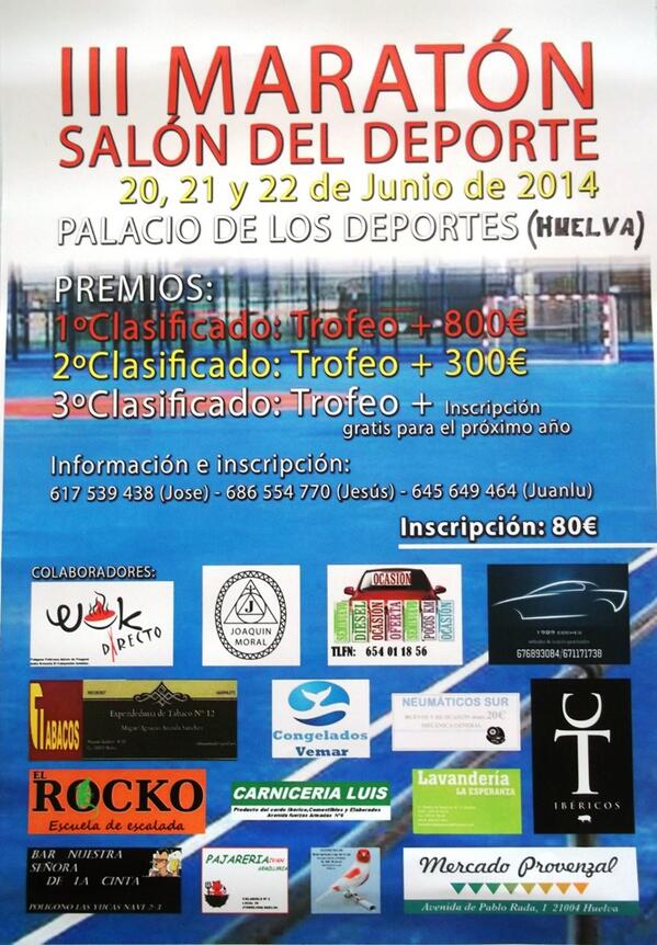 YA PODEIS PEDIR VUESTRA INSCRIPCIONES!!!