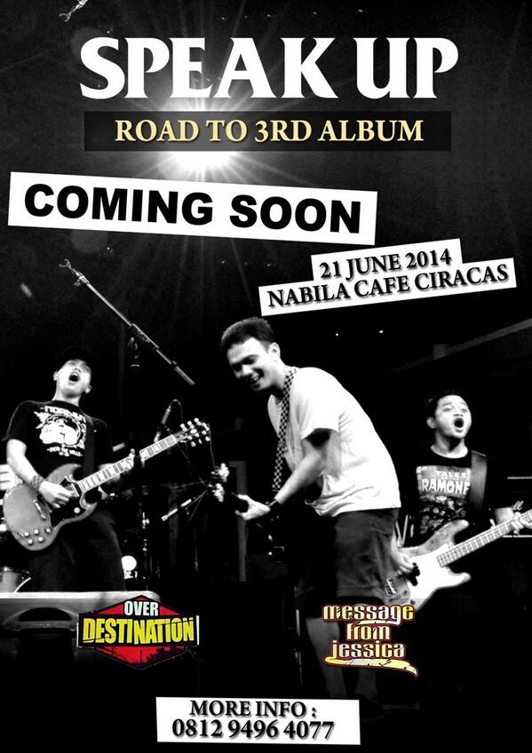 Soon! Road To 3rd Album (Place will be confirmed as the flyer goes official)