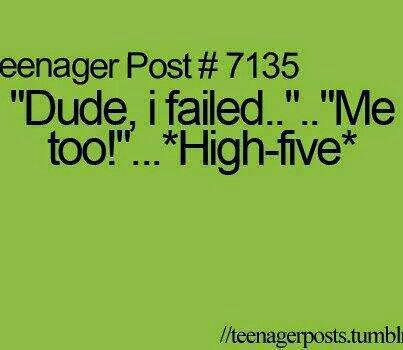 rainbowdashhuma's tweet image. Me: dude I failed my friend: me to .... high five