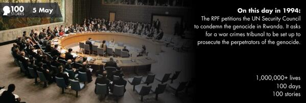 KwibukaRwanda's tweet image. Today in 1994:The RPF writes to the UNSC to condemn the genocide and asks it to set up a tribunal to try perpetrators. #kwibuka25