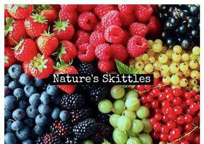 gymfluence's tweet photo. Natures skittles #gYmfluence http://t.co/xpXqjUedND