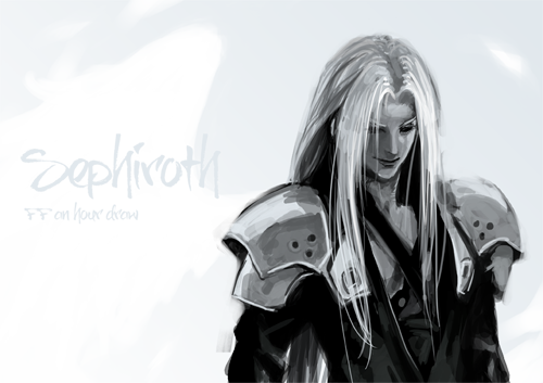 まとめ セフィロス お絵描き一本勝負まとめ Togetter