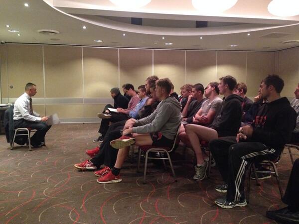 EastlakeDemons's tweet image. @EastlakeDemons young players get some financial tips from @BeamesAssoc
