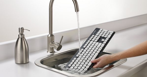 Techzoid's tweet image. Washable Keyboard by Logitech
Buy here: amzn.to/1lQYOKq
#technology #computers #windows #tech #keyboard