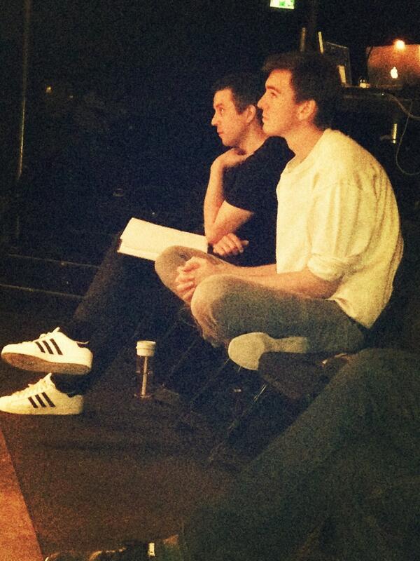 YellowFaceLDN's tweet photo. #YellowFace director @alexpaulsims and associate director @ravenaboutmetoo in tech. http://t.co/ESgl6s6Jyd