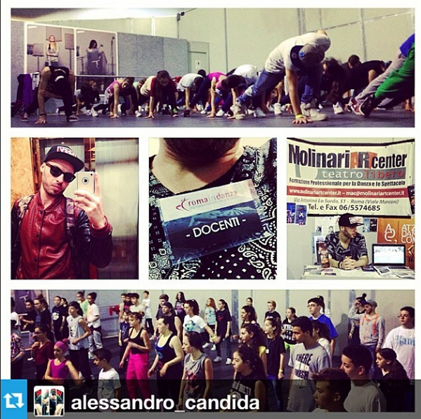 Grazie al bravissimo insegnante Alessandro Candida, agli studenti e a tutto lo staff di <a href="/MACTeatrolibero/">Molinari Art Center</a> <3