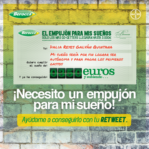 Rivergc's tweet photo. ¿Quieres ayudarme a cumplir mi sueño? Necesito tu RT para ganar el #EmpujonBerocca. http://t.co/NihOXyx9C1 http://t.co/0scnSm68Sj