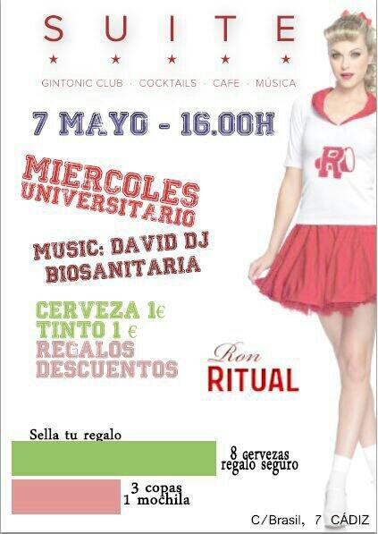 Regalos y mochilas en tus miercoles universitarios a que esperas vente con nosotros....