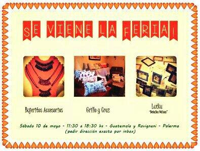 bujeritos's tweet photo. Muuuuuy Lunes y contandooo 
#Feria10/05 ya llega! http://t.co/cZkyekA7Sf