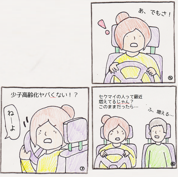 実体験を漫画にしてみました①(試作品)**続き 