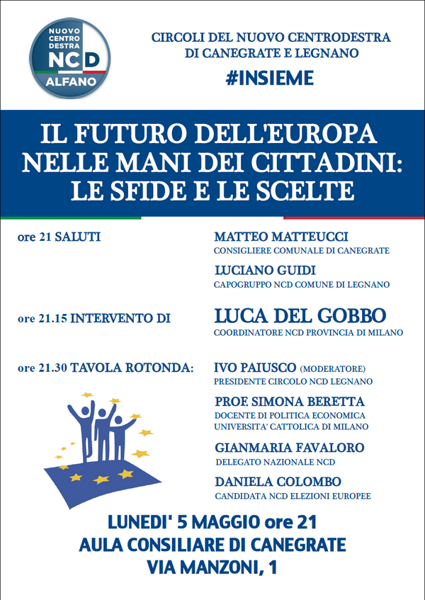 NCDCanegrate's tweet photo. oggi h.21 @ColomboDany @gianfavaloro @LDelGobbo vi aspettiamo @NCD_Legnano @NcdLombardia @Youth_NCD @NCD_insieme http://t.co/MNJl2zboyK
