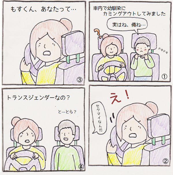 実体験を漫画にしてみました①(試作品) 