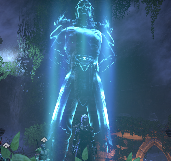 Alkirra's tweet image. Think he may be overcompensating a little? #ElderScrollsOnline #isthisa #spoiler ?