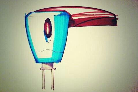 fairhurstdesign's tweet photo. A #blender #sketch from the book we all use #practice #marker #render http://t.co/TKkwzcfEDV